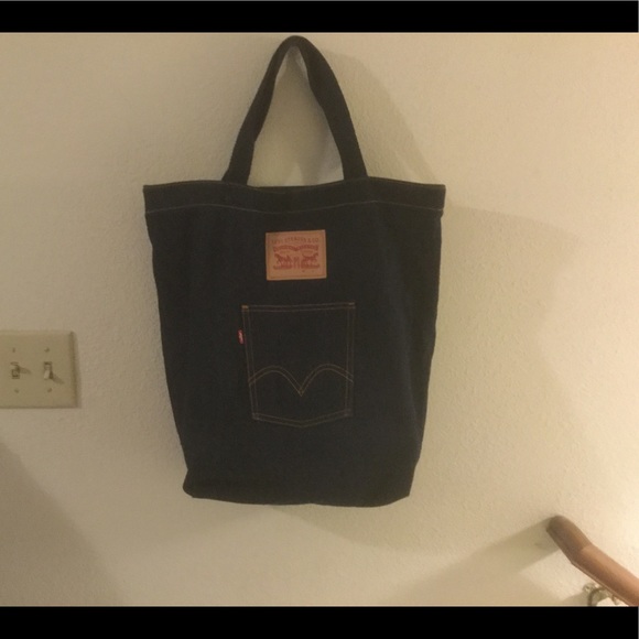 levi's tote bag denim